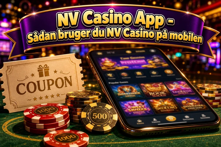 App NV Casino - Sådan bruger du NV Casino på mobilen