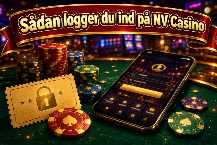 Sådan logger du ind på NV Casino