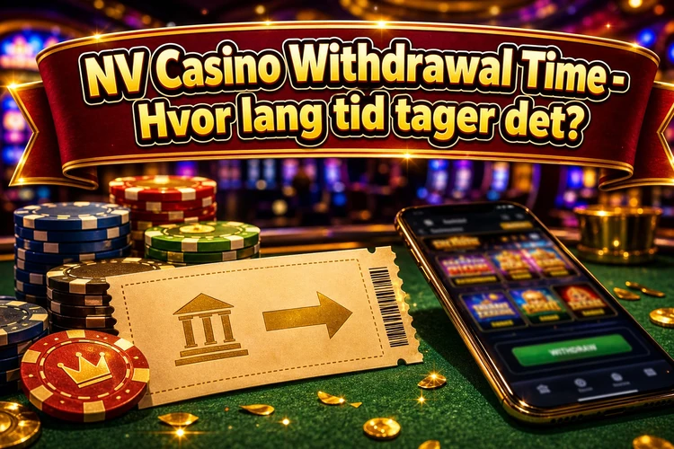 NV Casino Withdrawal Time - Hvor lang tid tager det?